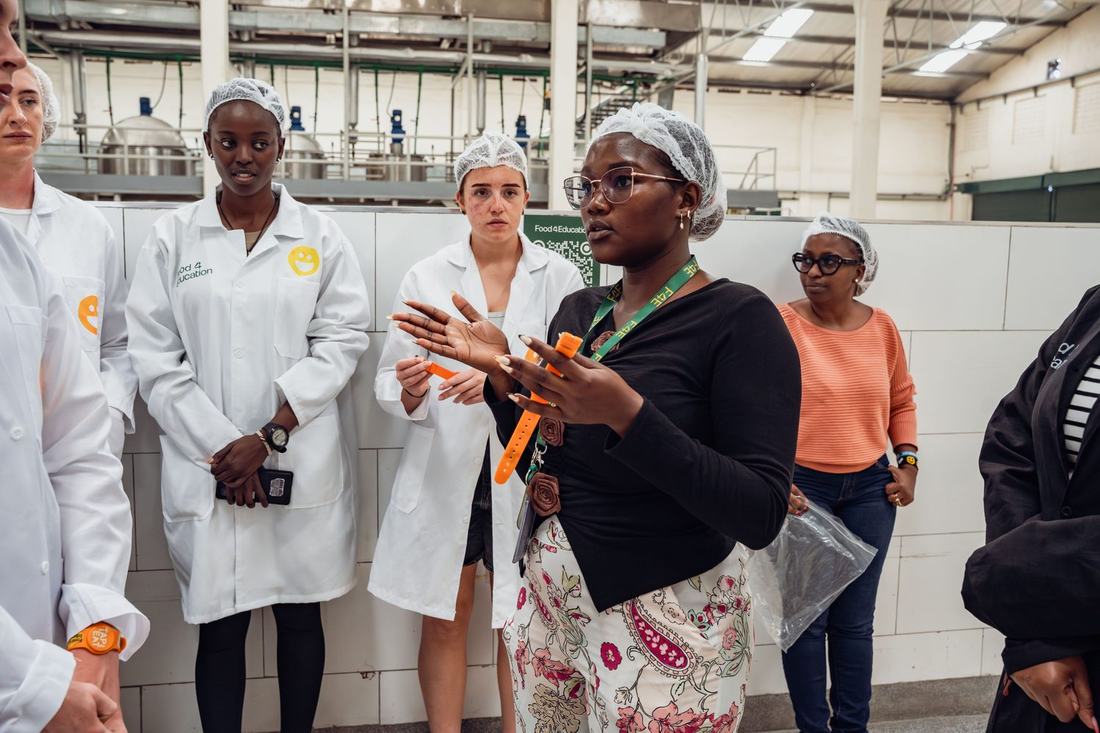Inside the Food for Education kitchen