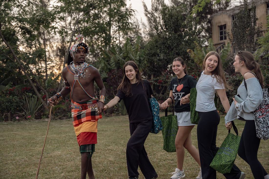 The Maasai evening